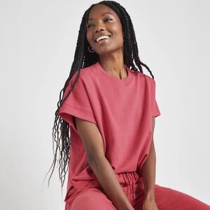 Splendid Supersoft Short Sleeve Sweatshirt size xl